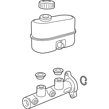 Ram 3500 Brake Master Cylinder - 68433355AA