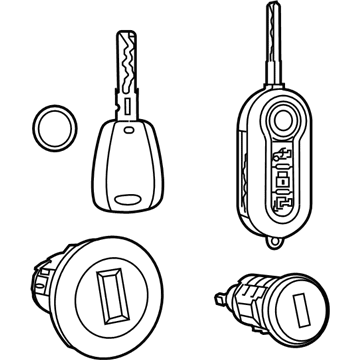 Mopar 68432861AA Lock Kit