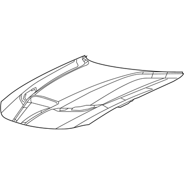 Mopar 68265428AA Hood Panel