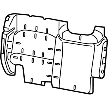 Mopar 68282004AB Foam-Seat Back