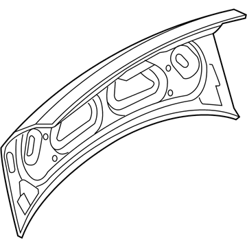 Mopar 5134207AF DECKLID