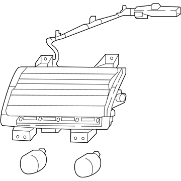 Mopar 68293127AG Lamp-Park And Turn Signal