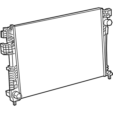 Mopar 68217319AB Engine Cooling Radiator