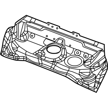 2018 Jeep Compass Floor Pan - 68358116AA