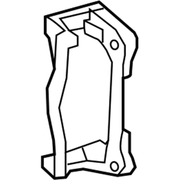 Dodge Grand Caravan Brake Caliper Bracket - 68144154AA