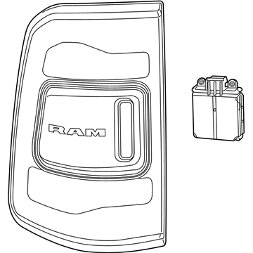 Mopar 55112993AC Lamp-Tail