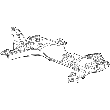 Mopar 68080592AE CROSSMEMB-Front Suspension