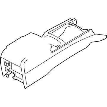 Jeep Grand Cherokee Center Console Base - 1BJ011D5AB