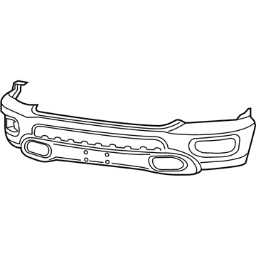 Mopar 5ZB41TZZAB Front Bumper