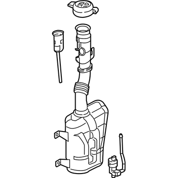 Ram ProMaster City Washer Reservoir - 68311542AA