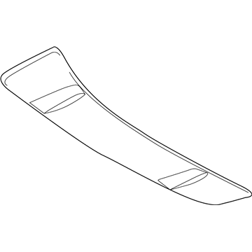 Mopar 5NH39TZZAB Spoiler-Rear