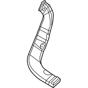 Mopar 68245119AA Duct-Floor Adaptor