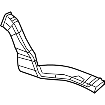 Mopar 68245120AA Duct-Floor Adaptor