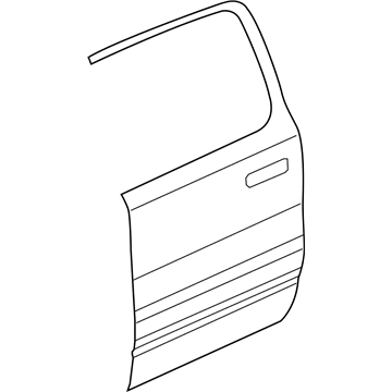 Mopar 68292597AC Rear Door Outer