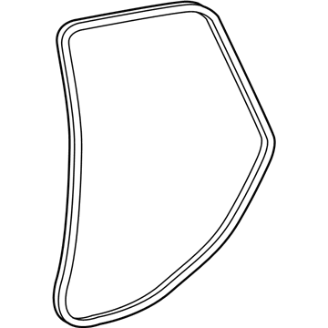 Mopar 68103092AB WEATHERSTRIP-Rear Door Opening