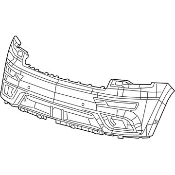 2018 Jeep Grand Cherokee Bumper - 68334991AA