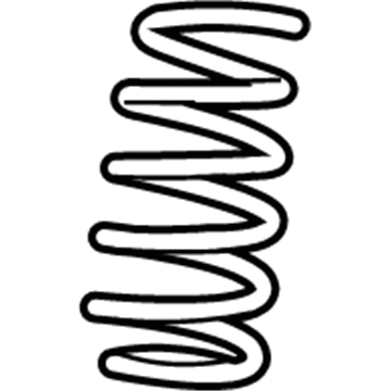 Mopar 5168291AB Rear Coil Spring Left