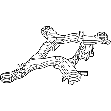 Mopar 52124640AK Cradle-Rear Suspension