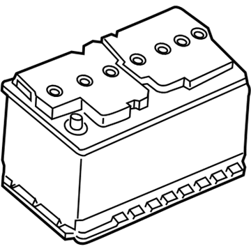 Jeep Wrangler Car Batteries - BA48A650AA