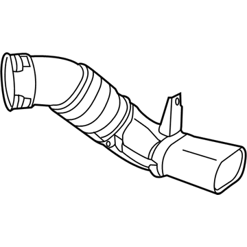52022341AC Mopar Air Cleaner Duct Illustration 1 of 1