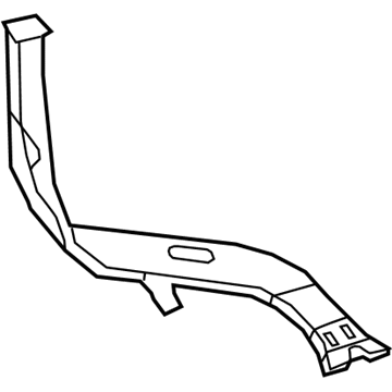 2015 Jeep Cherokee Air Duct - 68103280AB