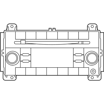 Mopar 68258381AE Radio-Multi Media