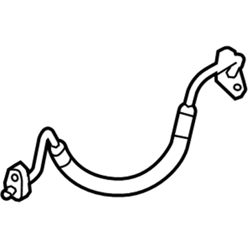 Jeep Wrangler A/C Hose - 68214489AB