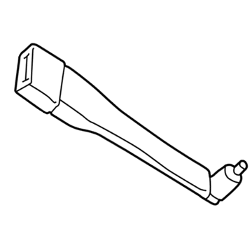 Mopar 5GU081K5AC Front Inner Seat Belt