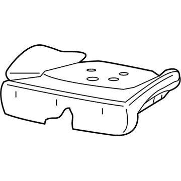 Mopar 5YQ04LXHAA Front Seat Cushion Cover