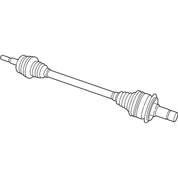 2020 Jeep Grand Cherokee Axle Shaft - 53010810AB