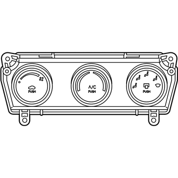 Jeep Wrangler A/C Switch - 55111170AE