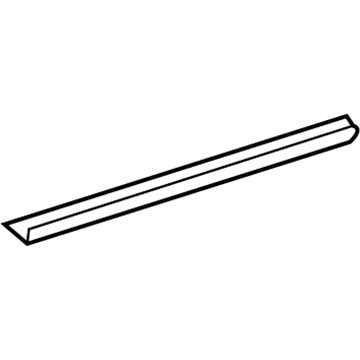 Mopar 55360952AD WEATHERSTRIP-Rear Door Belt Inner