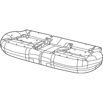 2018 Jeep Compass Seat Cushion - 68339898AA