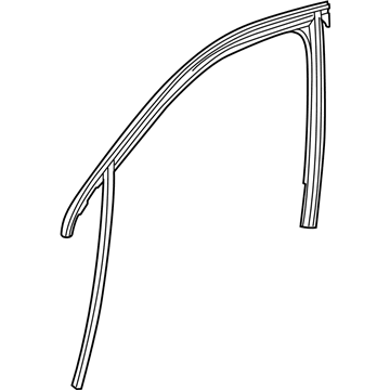 2018 Jeep Cherokee Door Seal - 68156227AD