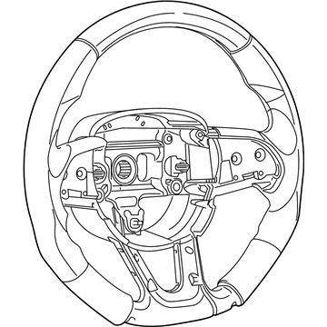 Dodge Steering Wheel - 6AD80DX9AA