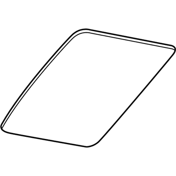 Mopar 68091791AA Glass-SUNROOF