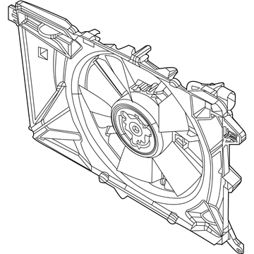 Jeep Compass Fan Blade - 68249185AC