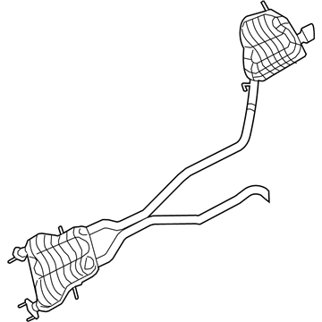 2018 Dodge Durango Exhaust Pipe - 68305531AB