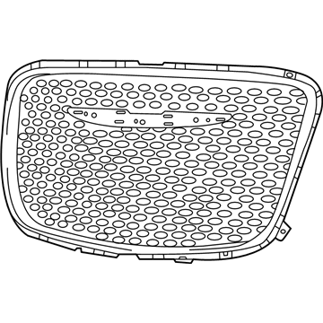 Mopar 5SW16RXFAC Grille-Radiator