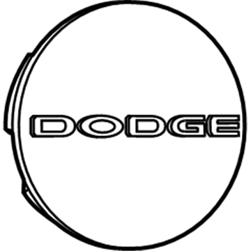 Dodge Charger Wheel Cover - 6CZ27NTSAA