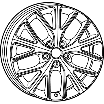 Mopar 1XC19AAAAA Wheel Alloy