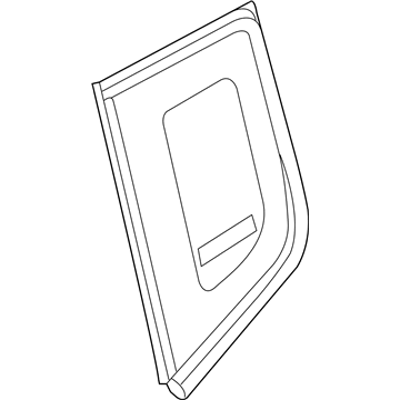 Mopar 55112800AA Glass-Quarter Window