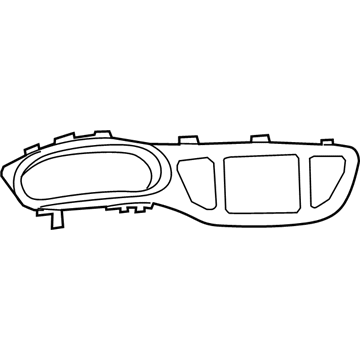 Mopar 5NP782R5AA Bezel-Instrument Cluster