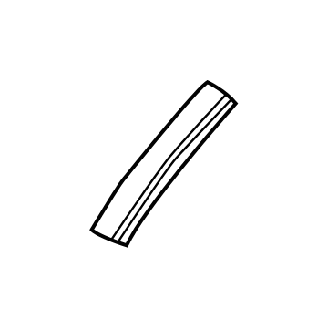 Mopar 5UP40RXFAB Molding-Roof Joint