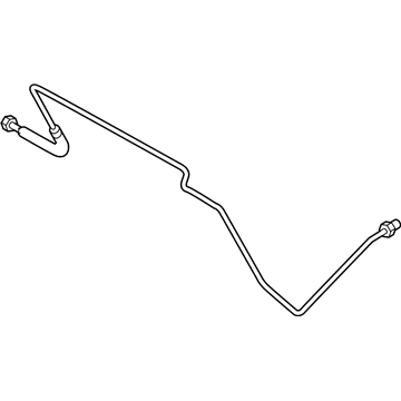 2006 Dodge Durango Transmission Oil Cooler Hose - 55056535AA