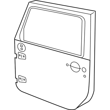 Mopar 68281911AK Door-Front