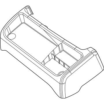 Mopar 1RT17DX9AA Tray-Floor Console