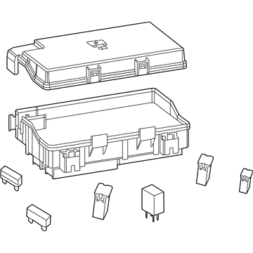 Mopar 68258536AA Intelligent Power Distribution Center