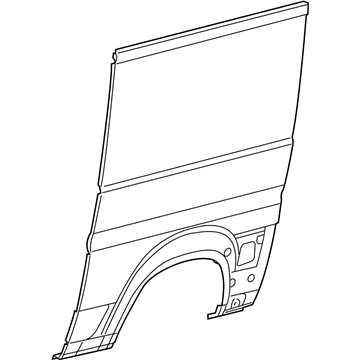 Mopar 68134822AA Panel-Body Side Aperture Outer