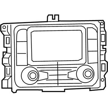 Mopar 68428563AC Radio-Multi Media